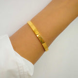 plain gold band