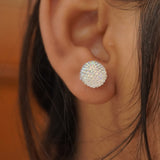 WHITE GRAPES EARRINGS