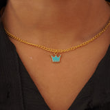 blue crown charms