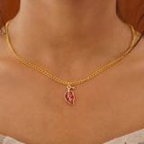 red leaf charms