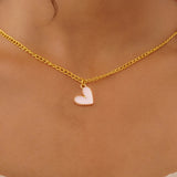 pink heart charms