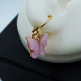 pink butterfly drops