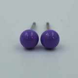 purple studs