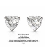 HEART SHAPED EARINGS