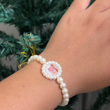 Divine Guruji Swaroop Pearl Bracelet