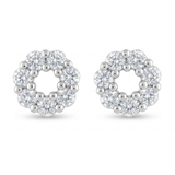 Deigo silver plated studs D475