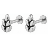 Leaf shaped Earrings D514