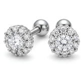 Deigo silver plated studs