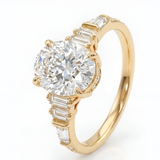 Royal Marquise Baguette Ring