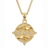 flower in hand pendent
