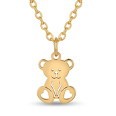Teddy Bear Necklace D367