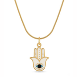 Evil White pendant
