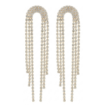 The Celestial Cascade Tassel Earrings