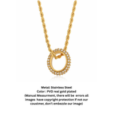 The Halo Eternity Rope Necklace