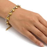 The Eternal Bond Heart Link Bracelet
