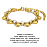 The Eternal Bond Heart Link Bracelet