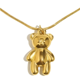 The Luxe Beau Bear Necklace