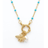 Ocean Breeze Bee Pendant