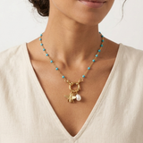 Ocean Breeze Bee Pendant