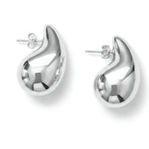 Silver Tear Drop Earrings