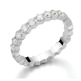 Nyssa silver plated ring