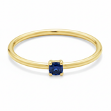 Operose sea blue zircon Ring