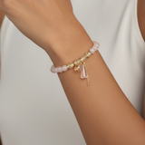 golden beaded bracelet_D1180