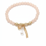 golden beaded bracelet_D1180