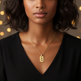 "11:11 Alignment" Angel Number Tag Necklace