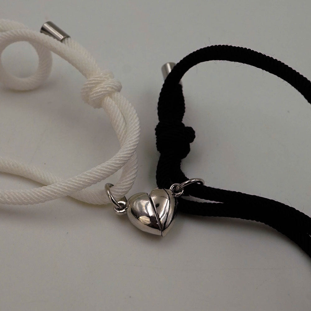 magnetic heart rope bracelets D776