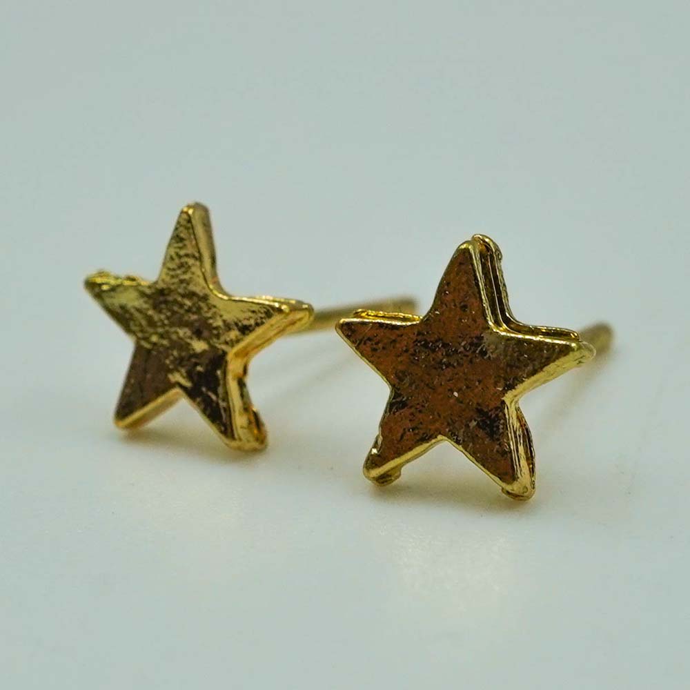 foiled star studs