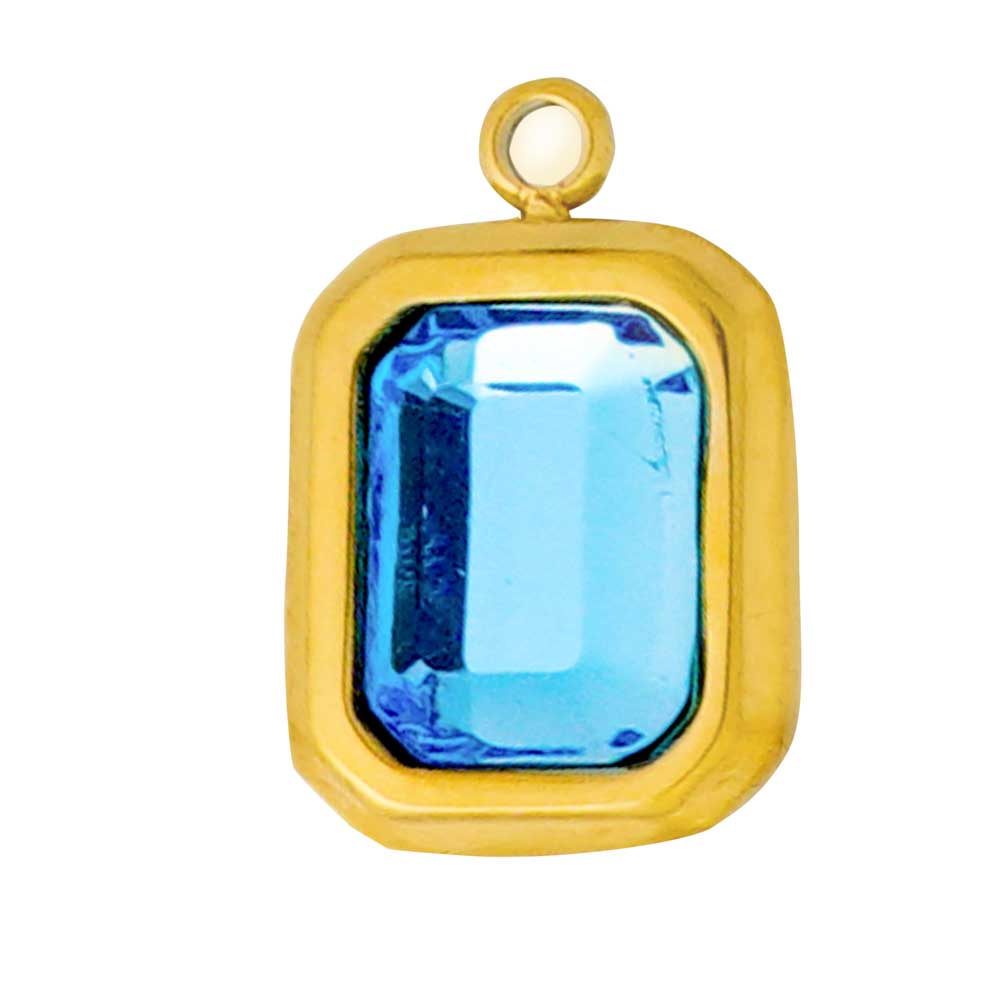 Jaci  cyan charm