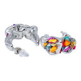 Jerald platinum plated earings