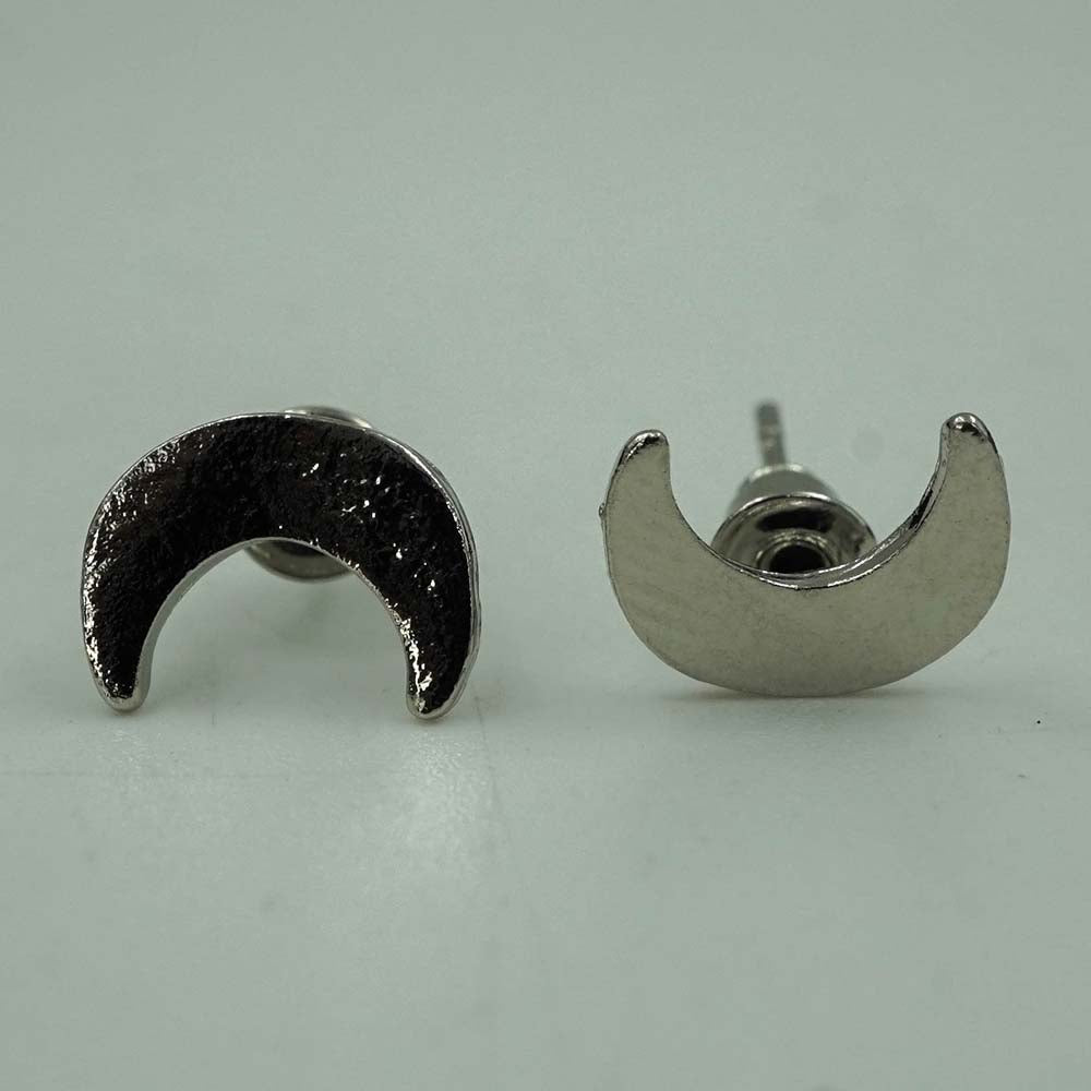 foiled moon studs
