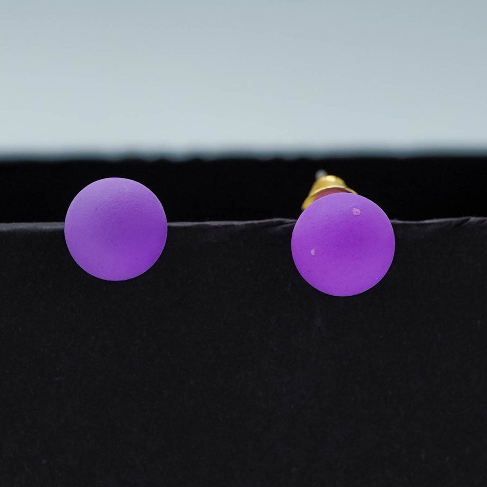 purple studs