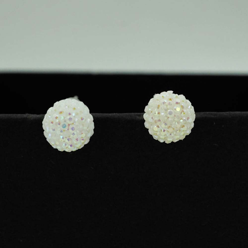 floral balls studs