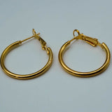 large golden hoops
