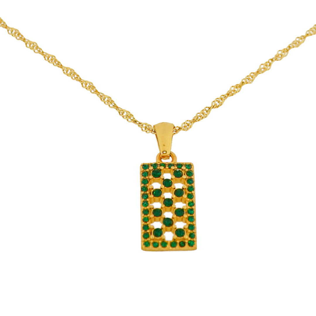 Sarette Emarald Pendant