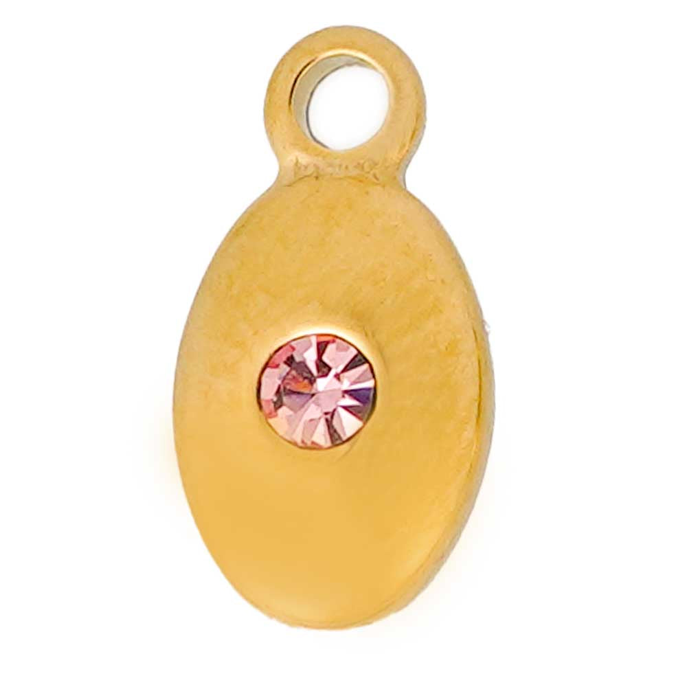 Dizzy pink charm