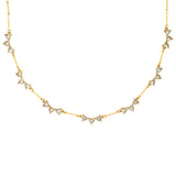tripple heart necklace