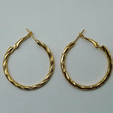 golden hoops