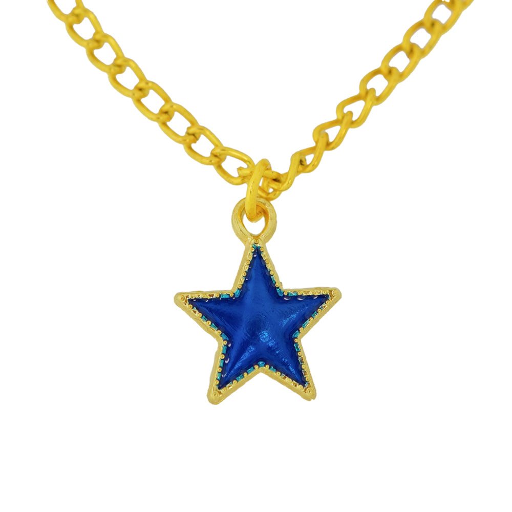 blue star pendant