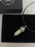 Luminous Natural Stone Pendulum