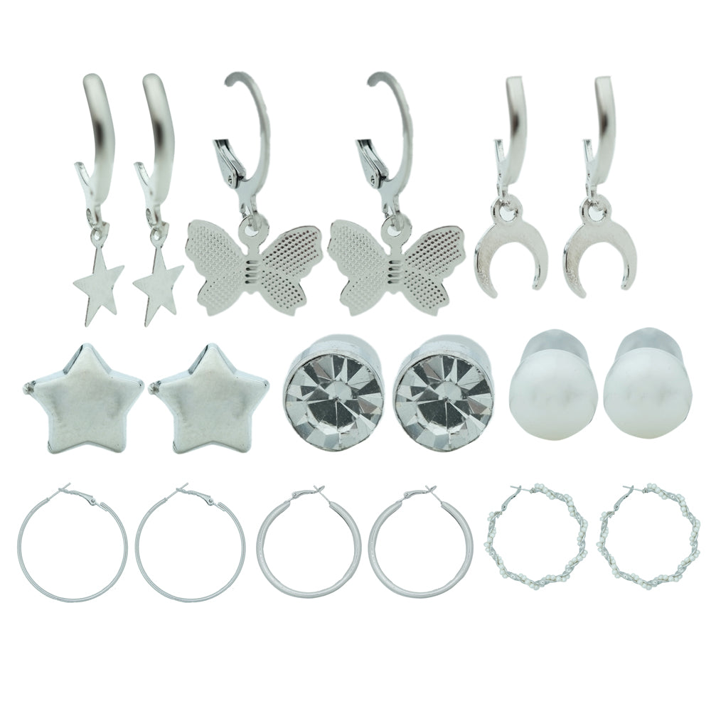 pack of 9 earings