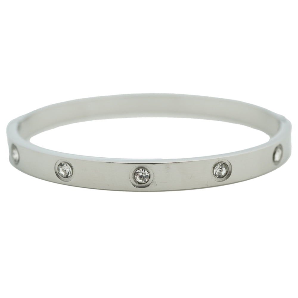 cartier silver plated band