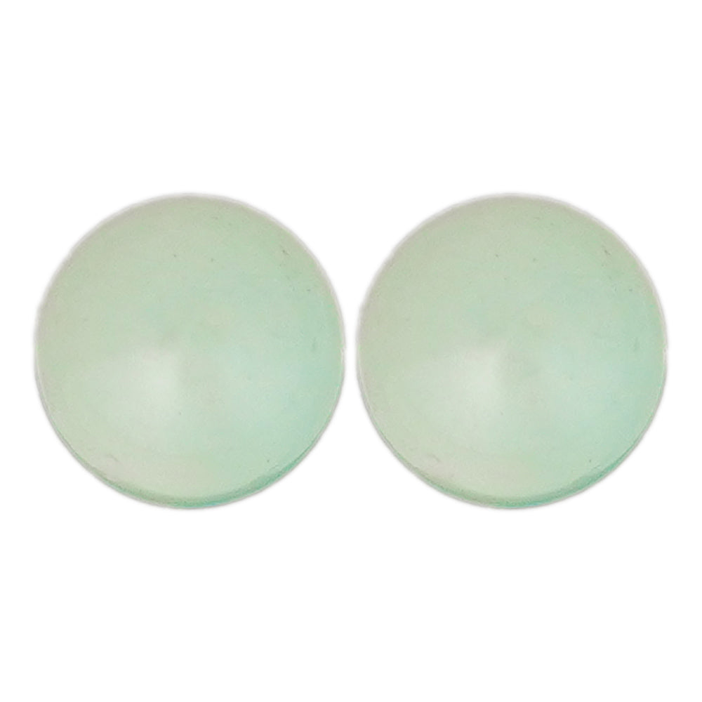 cyan pearl studs