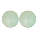 cyan pearl studs