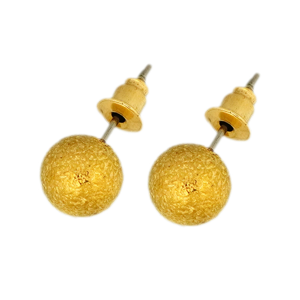 golden balls studs d763