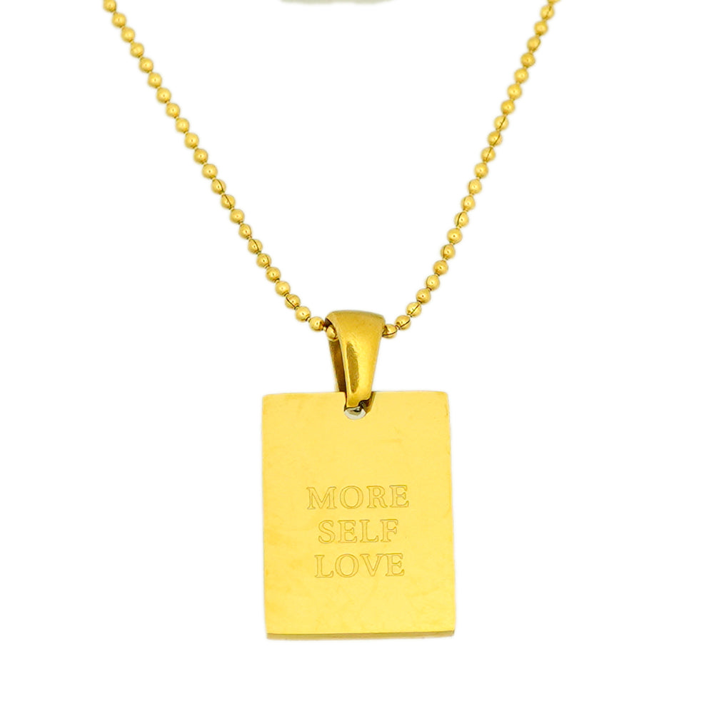 More self love Necklace
