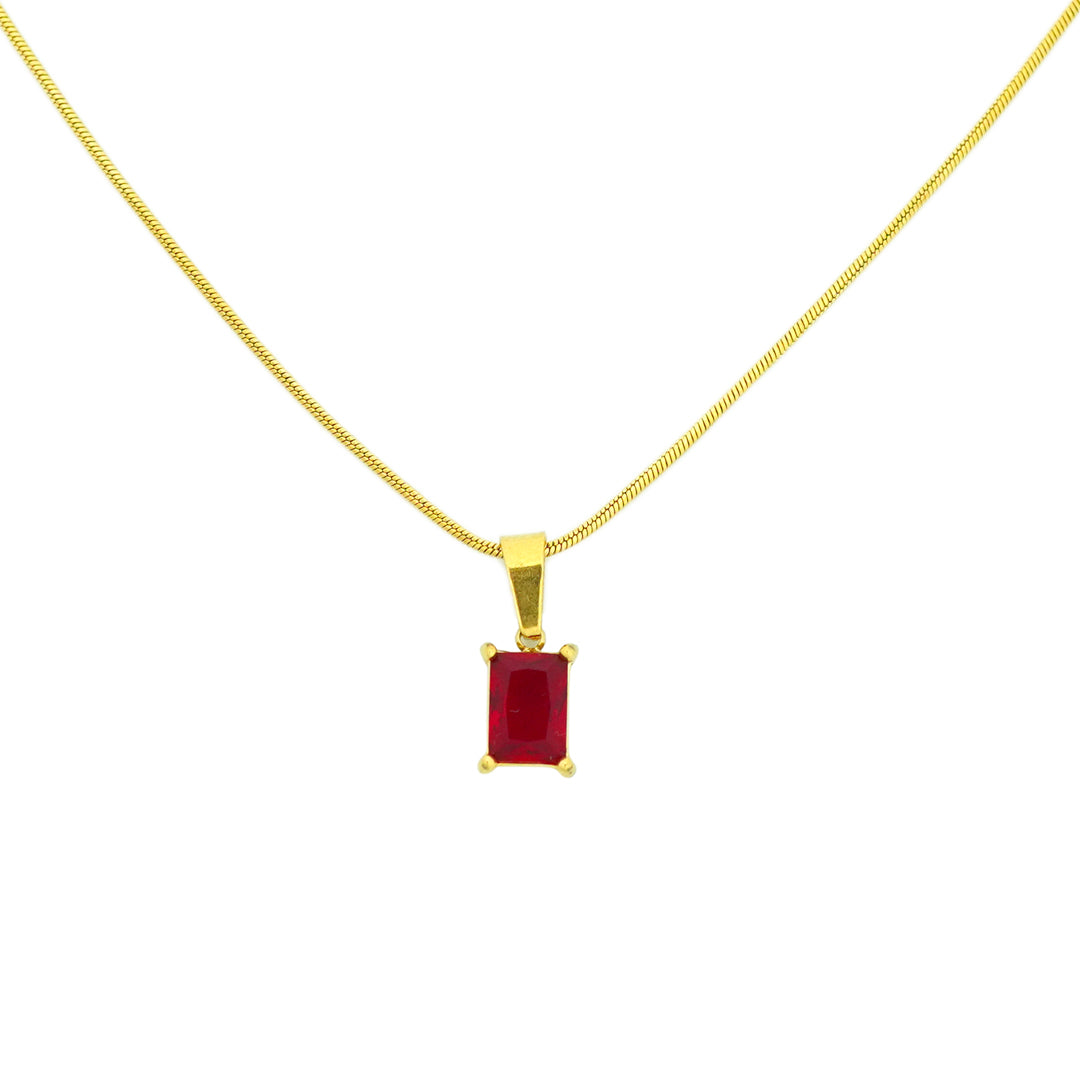 Mila red pendant